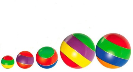 Купить Мячи резиновые (комплект из 5 мячей различного диаметра) в Вилючинске 