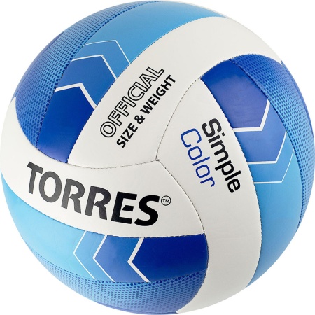 Купить Мяч волейбольный Torres Simple Color любительский р.5 в Вилючинске 